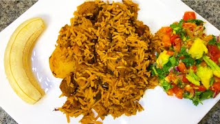 Easiest Swahili Pilau Recipe How To Make Beef Goat Mutton Pilau Pilau Rice Recipe Kutengeneza [upl. by Novikoff997]