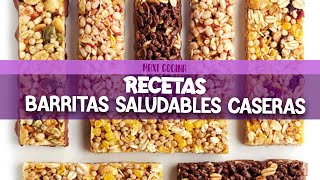 3 Recetas de BARRITAS CASERAS [upl. by Jenn]