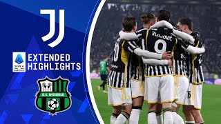 Juventus vs Sassuolo Extended Highlights  Serie A  CBS Sports Golazo [upl. by Danni]