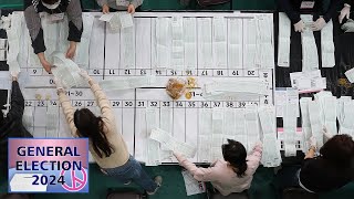 Vote counting for S Koreas 22nd General Election to begin at 254 centers nationwide [upl. by Yelena]