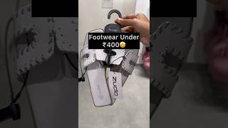 Footwear Under ₹400 🤩zudiocollection viralvideo [upl. by Haraz672]