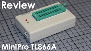 MiniPro TL866 Universal Programmer  Review  Grundlagen EPROM EEPROM Flash Speicher [upl. by Marden]