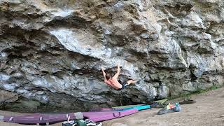 Lou Ferrino Sans Pocket 8a  Parisella’s cave [upl. by Cyprio]