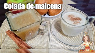 COLADA DE MAICENA con leche con frutas [upl. by Analim53]