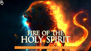 Fire Of The Holy Spirit  Prophetic Warfare Prayer Instrumental [upl. by Ennael]