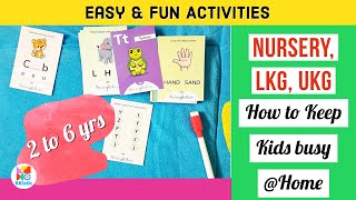 How to keep kids busy at home  Effective Study with Flash Cards  Nursery Lkg Ukg  RKistic [upl. by Bette]