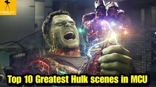 Top 10 Greatest Incredible Scenes in the MCU Movie Story of the Hulk hulk incrediblehulk top10 [upl. by Fiore]