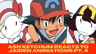 Ash Ketchum Reacts  quotI Attempted A Two Player Nuzlockequot by Jaiden Animations Voice Reaction [upl. by Dasteel334]