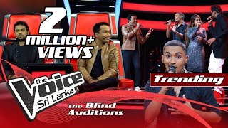 Subhath Sanjula  Shaheena ෂහීනා  Blind Auditions  The Voice Sri Lanka [upl. by Arihday]