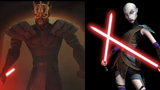 Savage Opress vs Asajj Ventress who wins [upl. by Ahsiek800]