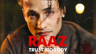 RAAZ  ASIM RIAZ OFFICIAL VISUAL PROD By ROACH KILLA  Latest Rap Song 2022 [upl. by Ahsinauj]