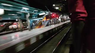 Mumbai local train acceleration and sounds [upl. by Helbonna]