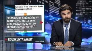 Noin viikon uutiset 1642015 Eduskuntavaalit [upl. by Rattan]