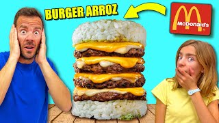 UNA BURGER DE ARROZ EN MCDONALDS DE JAPON Itarte Vlogs [upl. by Aninat]