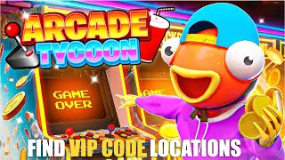 ARCADE TYCOON MAP FORTNITE CREATIVE  FIND VIP CODE LOCATIONS [upl. by Ed923]