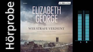 Elizabeth George Wer Strafe verdient Hörprobe [upl. by Ydniw]