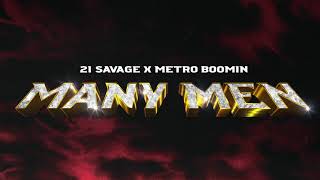 21 Savage x Metro Boomin  Many Men Official Audio [upl. by Yunfei]