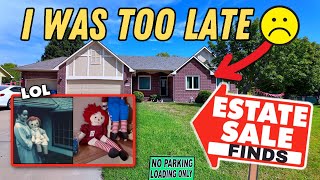 Why You Should Go To Estate Sales on the First Day [upl. by Wil]