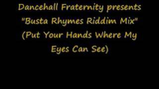 Busta Rhymes Riddim Mix Put Your Hands Where My Eyes Can See [upl. by Aicatan]