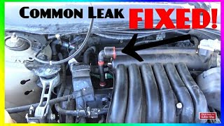 20012003 Ford Taurus PCV Elbow Leak DIY FIX [upl. by Nhor]