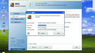 How to reactivate AVG or AVG trial with a license number [upl. by Adien381]