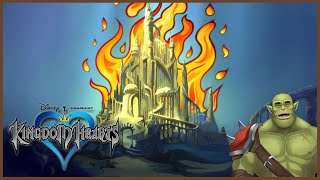 Kingdom Hearts Final Mix  Burning Atlantica to the ground [upl. by Xenophon]