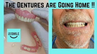 Denture delivery visit [upl. by Dennie]