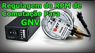 Regulagem do RPM de mudança para GNV  FVM [upl. by Saqaw]