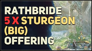 Rathbride Offering Altar Sturgeon big Assassins Creed Valhalla [upl. by Cyrille370]