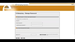 eStamp Login password reset wwwshcilestampcom [upl. by Studdard]