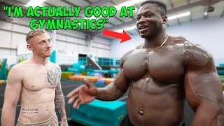 Olympic Gymnast Vs Professional Bodybuilder [upl. by Jacinda418]