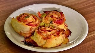 PizzabrötchenPizzataschenPizza RollsPizzaschneckenPizza Snack [upl. by Palmer]