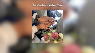 Barakallah  Maher Zain  Sped Up  Vocals Only  Lyrics  Translation [upl. by Alie]