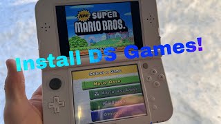 How to play Nintendo DS games on your modded 3DS [upl. by Vokaay]