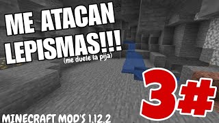 ME ATACAN LEPISMAS INVESTIGAMOS LA MAZMORRA  Minecraft con mods 1122 [upl. by Arihsaj]