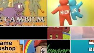 Allegra’s Window Bear B’s C CB DT ES GGI LLS MRN Teletubbies TT and Tots TV Credits Remix [upl. by Nwahsit]