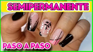 CLASE de ESMALTADO SEMIPERMANENTE RÁPIDA 🚀 PASO A PASO PARA PRINCIPIANTES [upl. by Nessaj]