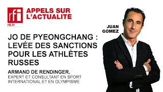 Jo de Pyeongchang  levée des sanctions pour les athlètes russes [upl. by Lesly]