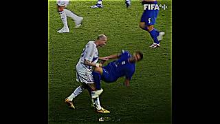 Cabezazo de Zidane a Materazzi  Mundial 2006 Francia  Italia edit france futbol zinedinezidane [upl. by Eerehs]