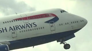 Spotting at LondonHeathrow from Terminal 5 [upl. by Corneille]