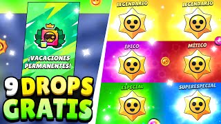 QUE HUMILDE SUPERCELL😍HOY 12 STARR DROPS GRATIS  DESAFÍO VACACIONES PERMANENTES [upl. by Dde]