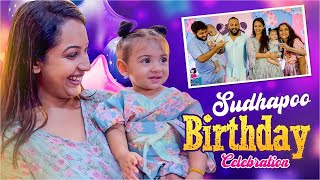 Sudhapoo Birthday Celebration  Sowbhagya Venkitesh  Parvathy Krishna  Baby Avyukth😘 [upl. by Emersen]