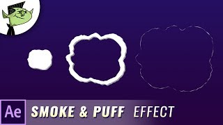 Cartoon Smoke  Puff After Effects Tutorial [upl. by Aletse569]