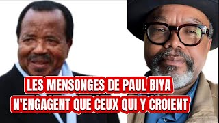 🛑CAMEROUN🇨🇲LES MENSONGES DE PAUL BIYA N’ENGGENT QUE CEUX QUI Y CROIENT👉🏿L’NALYSE DU DR WA AFRIKA [upl. by Elena]