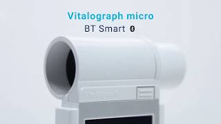 micro BT Smart Introducing Vitalographs Bluetooth lung function monitor for remote monitoring [upl. by Ggerg]