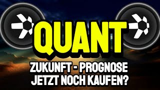 QUANT ist UNGLAUBLICH SCHAU DIESES VIDEO SOFORT Quant QNT Prognose Deutsch Kryptowährung News [upl. by Salena]