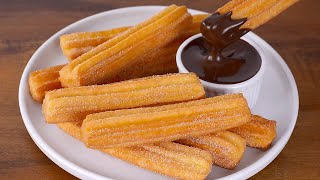 How to make PERFECT CHURROS with Hot Chocolate [upl. by Airdni]