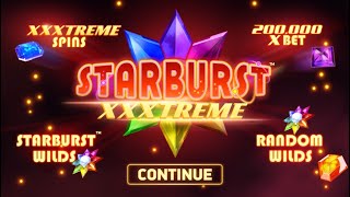 Starburst XXXtreme slot NetEnt  Gameplay [upl. by Tonia761]