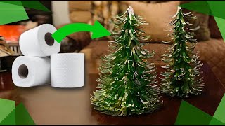 🌲Pinos con rollos de papel higiénico [upl. by Aldo]