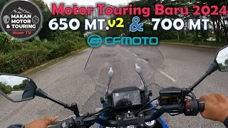 WowwTEST RIDE 650MT Version 2 CFmoto dan Kehadiran 700MT di Pasaran Global [upl. by Akanke96]